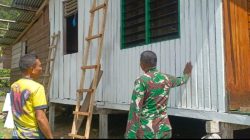 Satgas TMMD Percepat Rehab Rumah Herman di Sorong Selatan