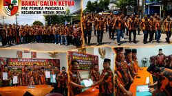 Guntur Sahputra Daftar Jadi Calon Tunggal Ketua PAC PP Medan Denai