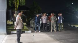 Tim Gabungan Razia Warung Remang-Remang di Kuansing