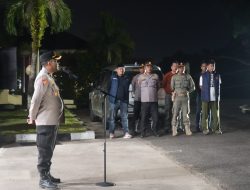 Tim Gabungan Razia Warung Remang-Remang di Kuansing