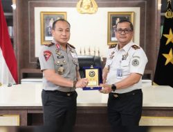 Kapolda Riau Terima Audiensi Kakanwil Ditjenpas Riau