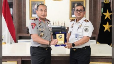 Kapolda Riau Terima Audiensi Kakanwil Ditjenpas Riau