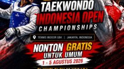 Indonesia Open Bangun Legacy Taekwondo Menuju Olimpiade, Lahirkan Juara Lintas Generasi