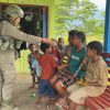 Patroli Humanis Satgas Damai Cartenz Hangatkan Kenyam
