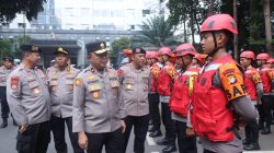 Polda Metro Jaya Gelar Apel Kesiapan Tangani Bencana