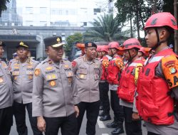 Polda Metro Jaya Gelar Apel Kesiapan Tangani Bencana