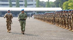 Panglima TNI Sambut Kepulangan Satgas Kizi TNI Kontingen Garuda XX-V MONUSCO, Bukti Peran Aktif Indonesia Jaga Perdamaian Dunia