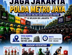 Polda Metro Jaya Gelar Kopdar Kebangsaan — Sinergi Bersama Ojol & Komunitas Motor Jaga Keamanan Jakarta