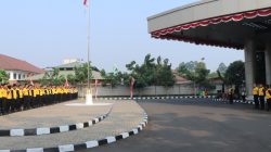 Polres Tangerang Kota Bersolek Sambut HUT Kemerdekaan RI Ke- 81