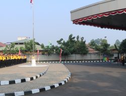 Polres Tangerang Kota Bersolek Sambut HUT Kemerdekaan RI Ke- 81