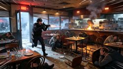 Penembakan di Restoran AS, Beberapa Orang Tewas Terluka