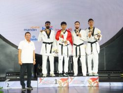 Serda Muhammad Raihan Fadhila Sabet Emas di Asian Taekwondo Indonesia Open 2026