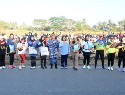 Hari Bakti ke‑79 TNI AU, Lanud Sjamsudin Noor Gelar Layanan Kesehatan Gratis dan Bazar Murah