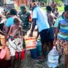 Musim Kemarau, Koramil Mapurujaya Salurkan Bantuan Air Bersih ke Kampung Mwuare