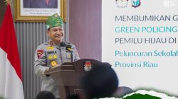 Kapolda Riau Jadi Narasumber Peluncuran Sekolah Pemilu Hijau, Perkuat Demokrasi Ramah Lingkungan Lewat Green Policing