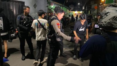 Brimob Polda Metro Jaya Bubarkan Balap Liar di Jakarta Timur, Sembilan Motor Diamankan
