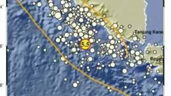 Gempa Magnitudo 5.5 Guncang Perairan Tenggara Enggano Bengkulu
