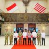 Kapolri Bersama Menko Polkam dan Pimpinan Lembaga Negara Kukuhkan Kebersamaan dan Sinergi di Mabes TNI AL