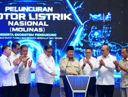Hadiri Peluncuran MoLiNas, Panglima TNI Dukung Penuh Kemandirian Teknologi dan Industri Kendaraan Listrik Nasional
