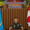 Jelang HUT RI ke- 81, Danki Senapan-B Yonif 132/Bima Sakti Beri Dukungan Moril dan Logistik Geladi Kotor di Pasir Penyu
