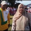 Semarak HUT RI ke-81, 50 Siswa-Siswi SMP N 1 Singkil Utara Tampilkan Drumband di Jalan Santai Gosong Telaga