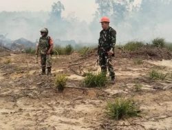 Koramil 05/Toho Perkuat Penanganan Karhutla Secara Masif dan Berkelanjutan di Sadaniang