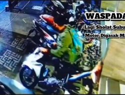 Curanmor Sasar Jamaah Masjid Saat Salat Subuh, Komplotan Dua Orang Dibekuk Polsek Ciledug — Satu Di Antaranya Residivis