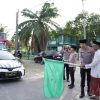 Kapolres Indramayu Lepas Rombongan PCNU Menuju Muktamar NU ke-35 di Jombang, Tekankan Sinergi Jaga Kondusivitas
