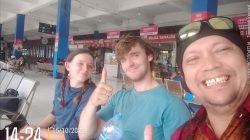 Mr. Andre dan Ms. Keysa Temui Insan Pers di Kampung Rambutan, Cerminkan Keakraban Lintas Negara