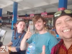 Mr. Andre dan Ms. Keysa Temui Insan Pers di Kampung Rambutan, Cerminkan Keakraban Lintas Negara