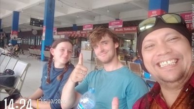 Mr. Andre dan Ms. Keysa Temui Insan Pers di Kampung Rambutan, Cerminkan Keakraban Lintas Negara